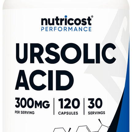 Performance, Ursolic Acid, 120 Capsules (75 mg per