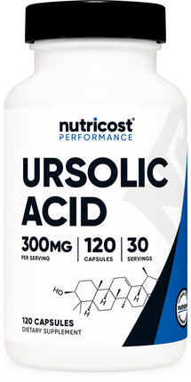 Performance, Ursolic Acid, 120 Capsules (75 mg per