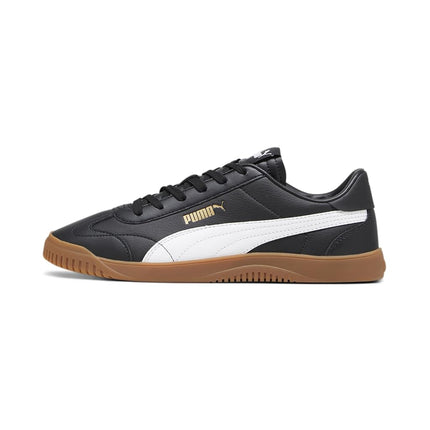 Puma Men's Club 5v5 Shoes Sneaker, Black White Gol