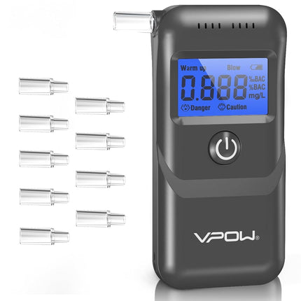 VPOW Breathalyzer, Alcohol Breathalyzer to Test Al