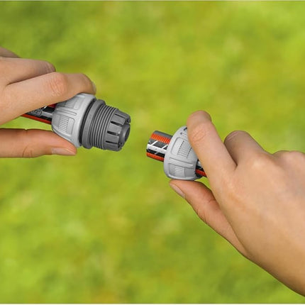 Gardena Hose Repairer 13 mm (1/2 inch) and 15 mm (5/8 inch): Hose Repair, Quick and Easy, Without Tools, Power Grip, Great Holding Force, Packaged (18232-20)
