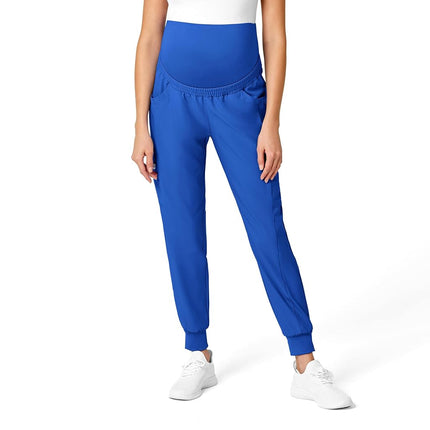 WonderWink Women's Maternity Jogger Pant, Royal, S