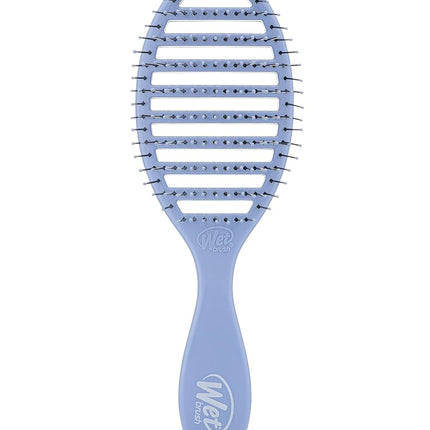 Cepillo de pelo Wet Brush Speed Dry - Free Spirit, Sky - Diseño ventilado y cerdas HeatFlex ultrasuaves que son seguras para el secador con mango ergonómico que controla el cabello enredado e incontrolable - Sin dolor