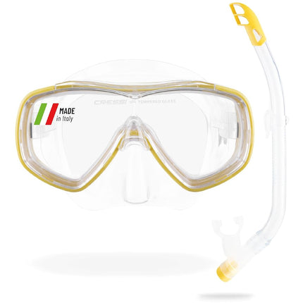 Cressi Ondina & Top Jr, Clear/Yellow