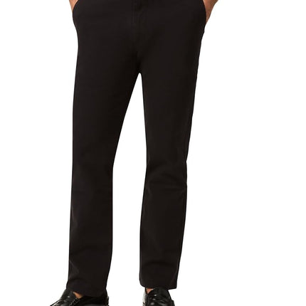 Dockers Men's Slim Fit Smart 360 Flex Ultimate Chino Pants Casual, Black, 29W x 30L