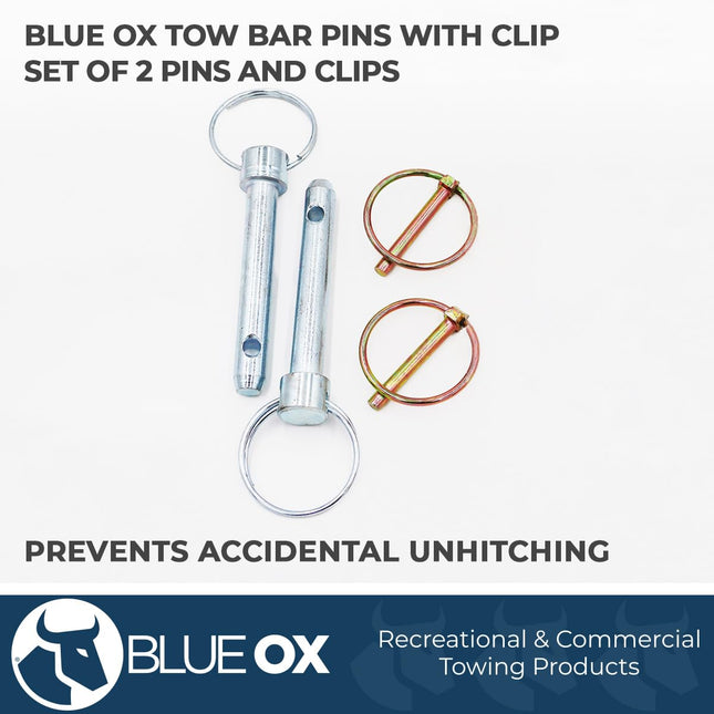 Blue Ox bx88219 1/2" self-retaining Pins - Pair