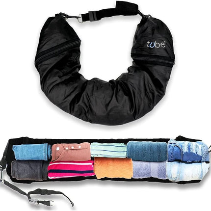 TUBE Travel Neck Pillow Stuffed with Clothes - Ext