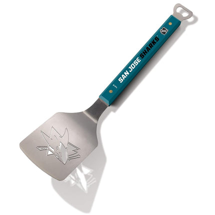 NHL San Jose Sharks Spirit Series Sportula Stainless Steel Grilling Spatula