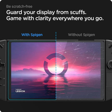 Spigen Glas.tR Slim Tempered Glass Screen Protector for Lenovo Legion Go (2 Pack)