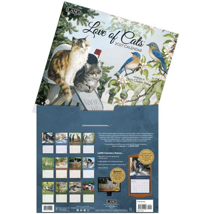 Love of Cats 2027 Wall Calendar by Persis Clayton Weirs