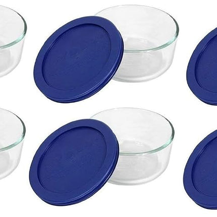 Pyrex Simply Store Glass Round Food Container Set 