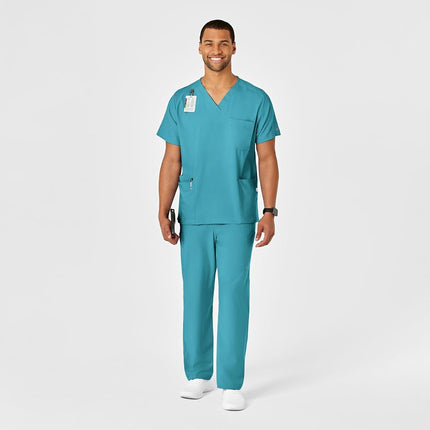 WonderWink Multi-Cargo Pant, Teal Blue, XX-Small