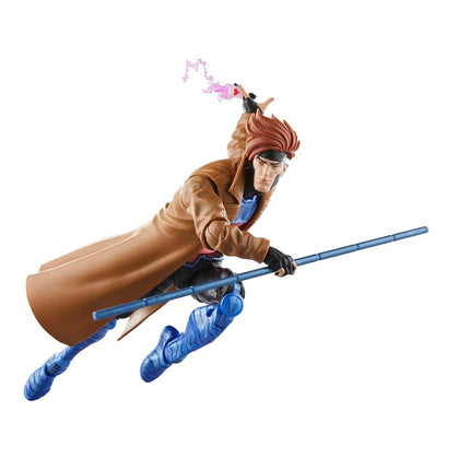 Hasbro Marvel Legends Series Gambit, X-Men ‘97 6" Marvel Legends Action Figures, Red