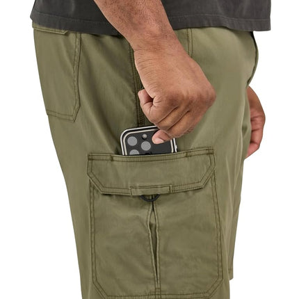 Lee Men's Big & Tall Extreme Motion Crossroad Cargo Short, Olive Night, 54 Big