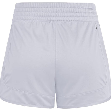 adidas Women's Pacer Essentials Knit High-Rise Shorts, Glory Grey, XL / 5L