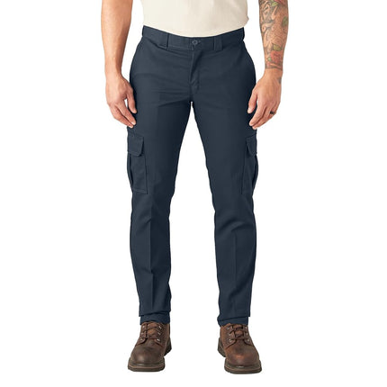 Pantalones cargo ajustados para hombre Dickies, azul marino oscuro, azul marino oscuro, 38W x 32L