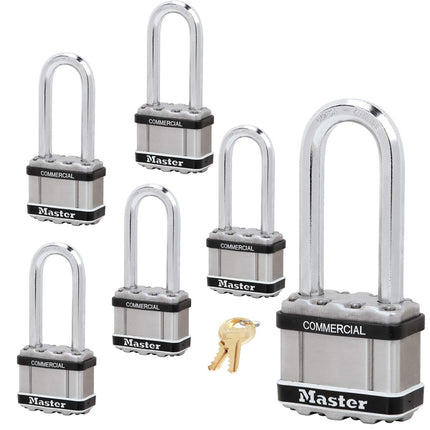 Master Lock Magnum Padlock - 2" W x 2-1/2"L Shackl