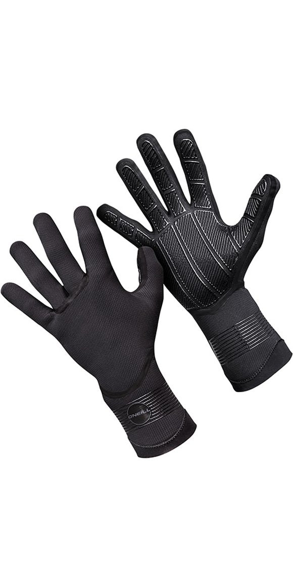 O'NEILL Psycho Tech 3mm Gloves, Black, X-Large