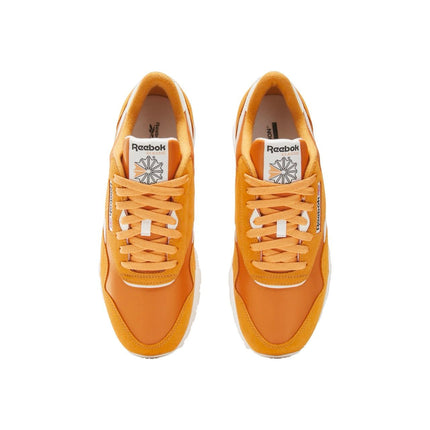 Reebok Men's Classic Nylon Sneaker, Sunbaked Clay/Sunbaked Clay/Vintage Chalk, 3.5 UK