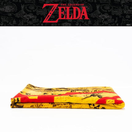 Franco Collectibles Nintendo The Legend of Zelda Gaming Super Soft Cotton Bath/Pool/Beach Towel, 60 in x 30 in, (Officially Licensed Product)