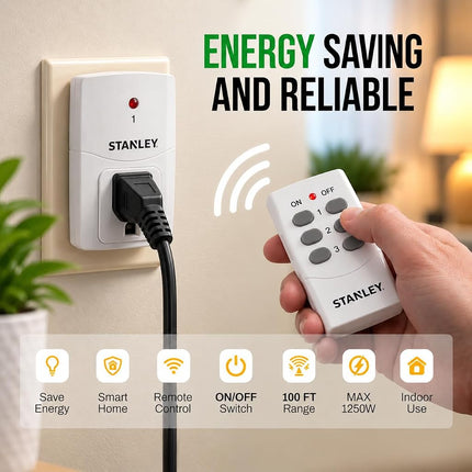 Stanley 31166 Wireless Remote Control System, 3 Each