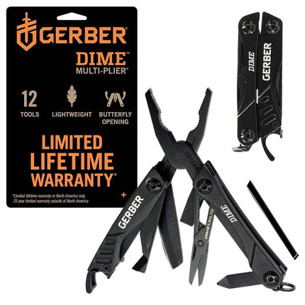 Gerber Dime Multi-Tool, Black [30-000469]