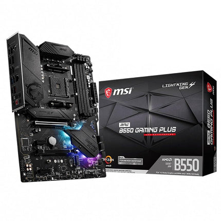 MSI MPG B550 GAMING PLUS Motherboard ATX - Ryzen 3