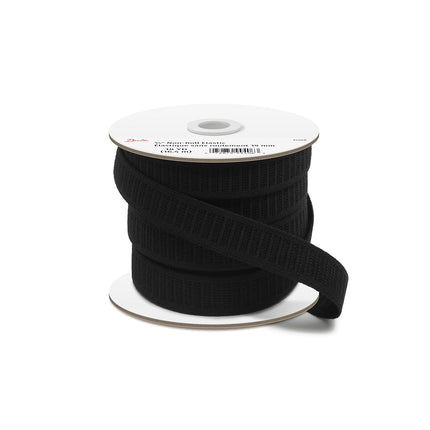Dritz Non-Roll Elastic 3/4 x 18yd-Black, 3/4-Inch by 18-Yard