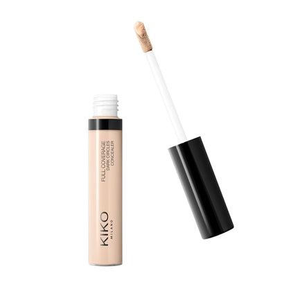 KIKO Milano Full Coverage Dark Circles Concealer 02 | Liquid Concealer for the Eye Area and Face with High Coverage