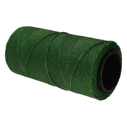 The Beadsmith Knot It Waxed Polyester Cord – Green Grass Color – 0.7mm Diameter – Light Wax, 144 Meters (472 Feet) Per Spool – Make Jewelry, Macrame, Friendship Bracelets and DIY Crafts