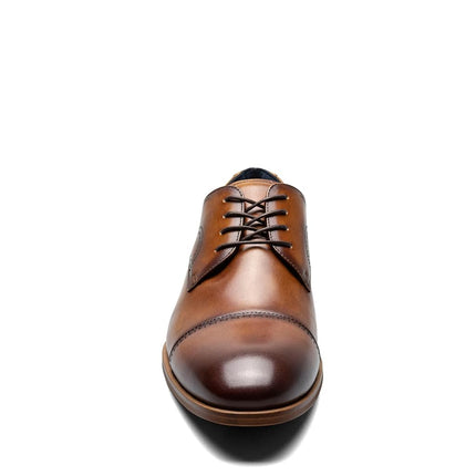 STACY ADAMS Men's, Bryant Cap Toe Oxford, Tan, 7.5