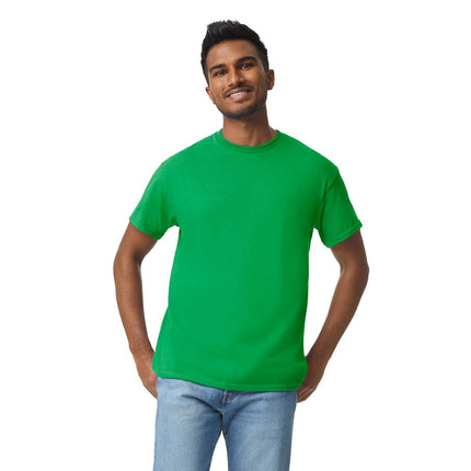 Gildan Unisex Adult Heavy Cotton T-Shirt Style G5000 Multipack, Irish Green (Pack of 3), XL