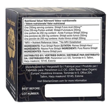 Pure Authentic Siberian Altai "Golden Mountains" Shilajit 100g 3.53oz
