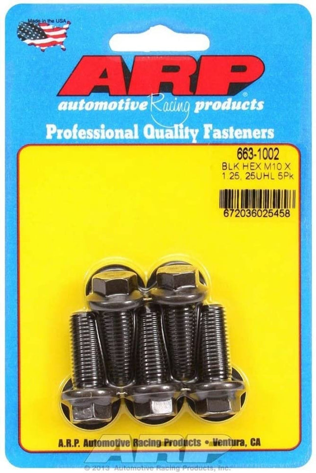 ARP (663-1002) Hex Oxide Bolt, Black