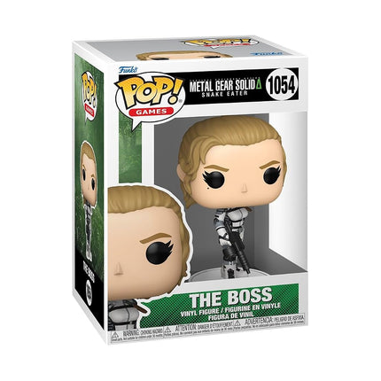 Funko Pop! Games: Metal Gear - The Big Boss - Metal Gear Solid - Vinyl Collectible Figure - Gift Idea - Official Merchandise - Toy for Children and Adults - Video Games Fans
