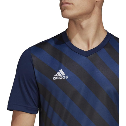 adidas Men's Entrada 22 Jersey, Team Navy Blue/Black, S