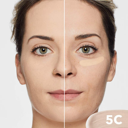 Corrector de cobertura total Dermablend Cover Care - Cobertura en 1 capa - Resistente al agua y a las transferencias - Cubre una variedad de imperfecciones de la piel - 24 horas de hidratación - Larga duración - 5C - 10 ml