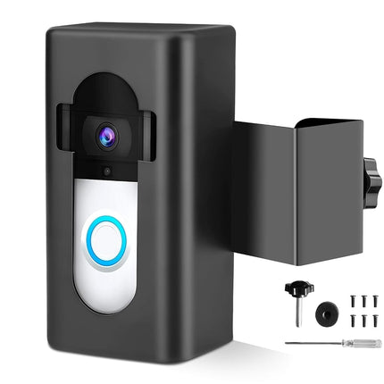 Ring Doorbell Mount, No-Drill Fit for Most Video D