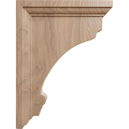 Ekena BKTW02X06X08TMGM 2 1/2-Inch Width x 6-Inch Depth x 8-Inch Height Medium Thompson Wood Bracket - Mahogany