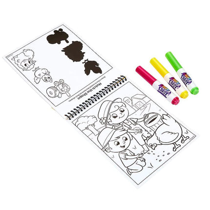 Cahier d'activités réutilisable Crayola Color and Erase, Cadeaux de coloriage pour enfants