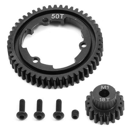 50T Spur Gear 18T 20T 22T Pinion Gears 1.0M Hardened Steel for Traxxas XMAXX XRT XO-1 Maxx E-REVO 2.0 VXL Upgrade Parts
