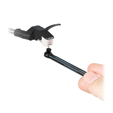 Audio Technica AT6028 Record & Stylus Cleaning Tools with Record Cover Stand Black
