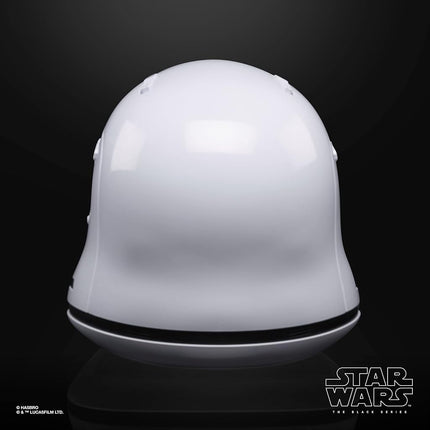 Star Wars The Black Series Casque Électronique Premium Stormtrooper du Premier Ordre, Article de Collection de Jeu de Rôle Le Dernier Jedi