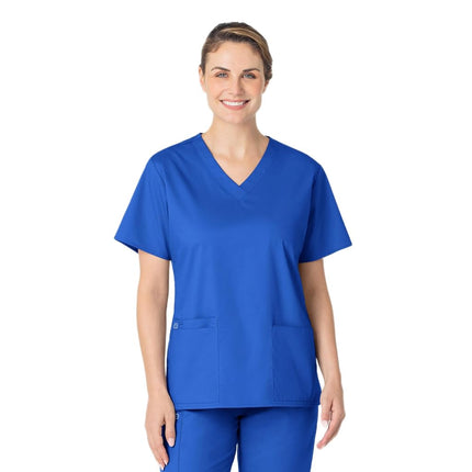 WonderWink 101XROYA3XL WonderWORK Women's V-Neck T