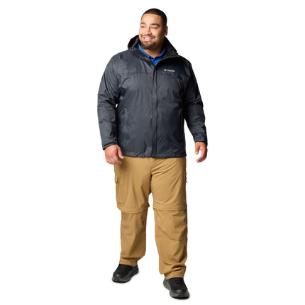 Chaqueta Watertight II de hombre Columbia, negra, 4X Tall