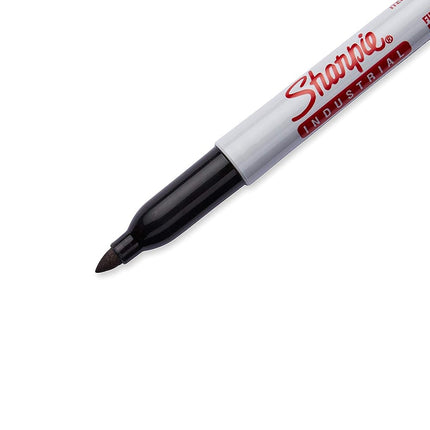 Rotulador permanente Sharpie Industrial, punta fina de bala, negro (72)