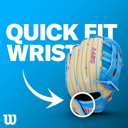 WILSON A450 Baseball Gloves, Unisex, Winners, 11 Inches