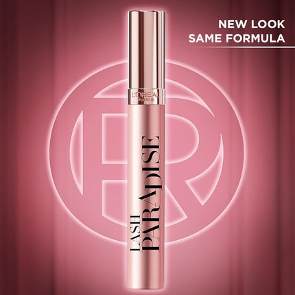 L’Oréal Paris Voluminous Lash Paradise Mascara, Lengthening Mascara, Volume & Length for Up to 24 Hours with Flower Oil Infused Conditioning Formula for Sensitive Eyes, Blackest Black, 0.28 fl. oz.