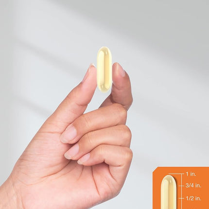 Vitamin E Capsules 1000 IU | 200 Softgels | Non-GMO, Gluten Free, Preservative Free | by Horbaach
