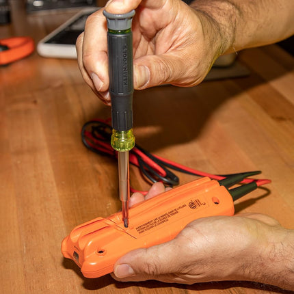 Electronic Screwdriver, 14-in-1 with 8 Precision Tips, Slotted, Phillips, and Tamperproof TORX Bits, 6 Precision Nut Drivers Klein Tools 32314